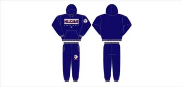 スゥェットパーカー・パンツ（VAYoreLA製）