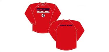 ロングスリーブシャツ・レッド（VAYoreLA製）